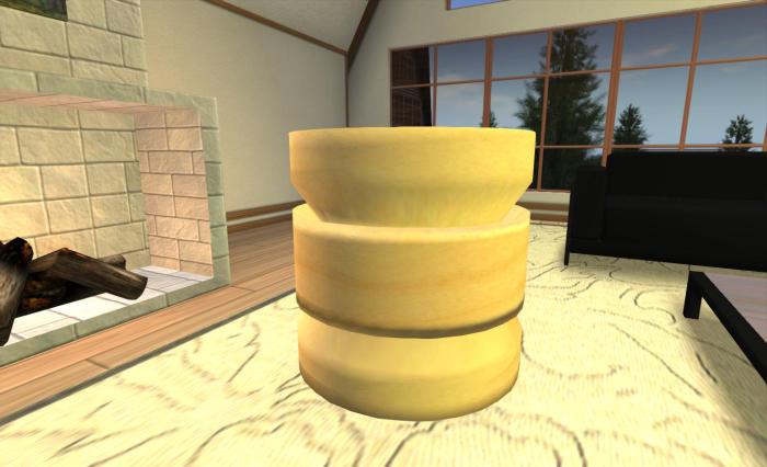 A shape created in less than a minute on Rokuru and uploaded to SL