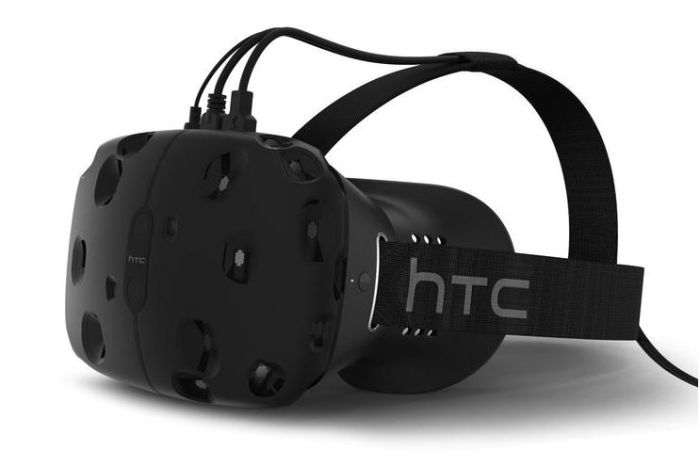 The Vive from HTC:  a VR headset developed with Valve
